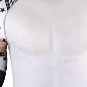 Nouveau design pour hommes, T-shirt de fitness respirant à manches longues en Spandex/Polyester 220g, service OEM pour la vente en ligne - Product Image 4