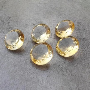 Piedra Preciosa de Citrino Natural de Alta Calidad, Corte Facetado, Color Amarillo, Forma Calibrada, Tamaños Personalizados Disponibles al por Mayor, Gemas Mehrajudin - Product Image 4