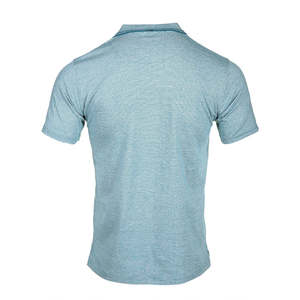 Polo de Punto Personalizado con Logotipo para Hombre, de Manga Corta, Corte Ajustado, Color Sólido, para Verano, Suéter de Punto, para Golf - Product Image 5