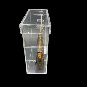 Custom Modern Clear Acrylic for Freestanding Handbag <b>Display</b> Case Premium <b>Perspex</b> Bag <b>Box</b> for Showcasing Protecting Luxury - Product Image 4