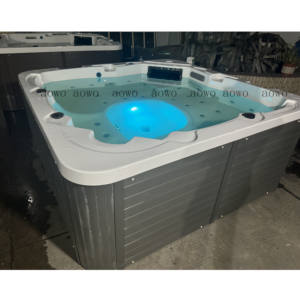 Spa de <span class=keywords><strong>piscine</strong></span> extérieur, baignoire de spa extérieure <span class=keywords><strong>pour</strong></span> 5 personnes - Product Image 4