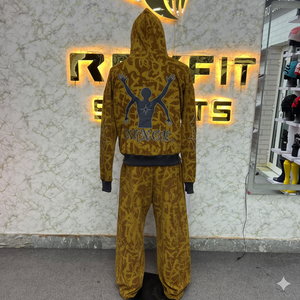 Survêtement pour homme avec fermeture éclair, coupe parfaite, design personnalisé, prix bas, style unique, nouveau design, survêtements pour homme - Product Image 2