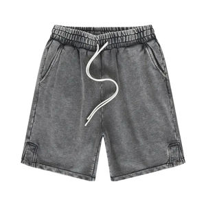 Shorts baggy pro pour hommes en gros sur mesure avec poches de lavage de pierre 100% coton nouveau Design pour vêtements d'entraînement d'équipe de sports d'été - Product Image 6