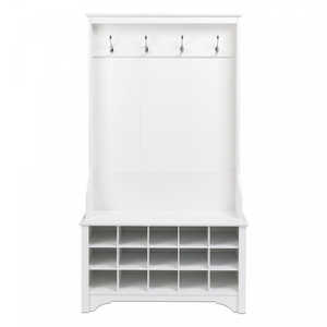 Explore los muebles de madera vietnamitas: Hall Tree con Zapatero de alta calidad multiusos - Product Image 6