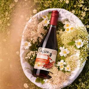 Vino Tinto Sin Alcohol Pasion Flamenca 100% Tempranillo 0.0% ABV Vino Español Sin Alcohol 750ml - Product Image 2