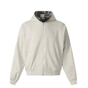 เสื้อตกปลาแขนยาวสำหรับผู้ชายเสื้อฮู้ดกันลมดีไซน์ลายพรางสำหรับผู้ใหญ่ขนาดใหญ่ - Product Image 4