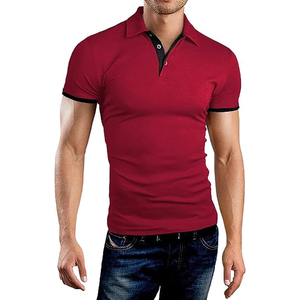 Compre al por mayor camisetas de verano para hombre, diseño personalizado, camiseta polo, camisetas polo casuales para hombre de alta calidad - Product Image 2
