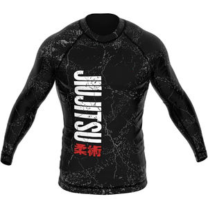 Rashguard de MMA de Alta Calidad, Rashguard Sublimado Personalizado para Hombre, OEM ODM, Rashguards Totalmente Sublimados, Camiseta de Artes Marciales y Bjj - Product Image 4