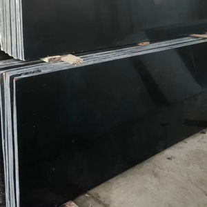 Carreaux et dalles en marbre de granit noir naturel pour le revêtement de sol et autres utilisations - Product Image 1