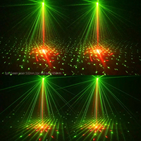 Nouveau Mini 60W petite planète 3in1 boule magique rouge vert Laser stroboscopique Dj Disco scène événement avec télécommande