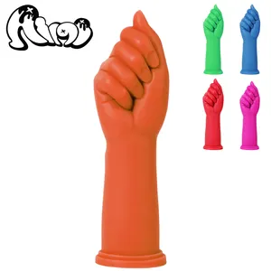 Consolador de mano realista Aimitoy con ventosa fuerte, tapones para trasero enormes, tapones para el puño, tapones anales, tapón para el trasero, Fisting vaginal o anal para hombres