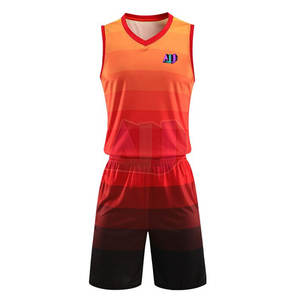 Vêtements de sport respirants de haute qualité, grande taille, uniforme de basket-ball, tissu personnalisé, évacuation de l'humidité, léger, conçu pour - Product Image 1