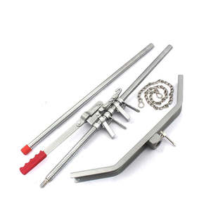 Extracteurs de veaux à cliquet en acier inoxydable, extracteur de veaux robuste avec action de traction par levier, instruments vétérinaires - Product Image 1