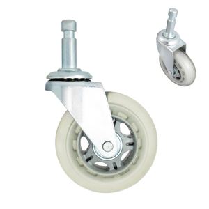 Roulettes de remplacement pour chaise de bureau, pivotantes de 2 pouces avec boulon pour chaise de bureau - Product Image 1