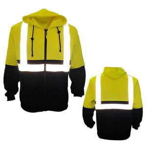 Chaqueta de Seguridad de Alta Visibilidad para Hombre, Chaqueta de Trabajo Industrial Reflectante, Chaquetas Reflectantes para Ciclismo Nocturno - Product Image 4