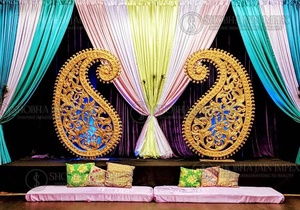 Pequeños Paisley Decorativos de Madera para Bodas - Product Image 4