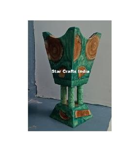 Elegant Green Mubkhar Wood Resin Bakhoor <b>Burner</b> Medkhan <b>Burner</b> Wood for Wedding Gift <b>Electric</b> <b>Incense</b> <b>Burner</b> Bakhoor From India - Product Image 2