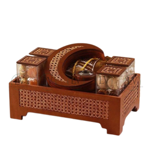 Nuevo juego de bandejas de chocolate de caña de madera que sirve Cajas de Regalo Ramadán Eid artículos de cocina al por mayor de Vietnam - Product Image 2