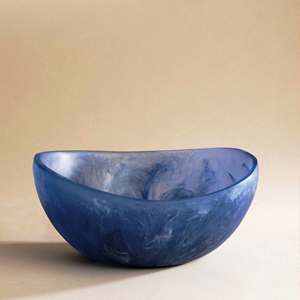 Bol en résine Lavabo en couleur brun clair et blanc Bol en bois et résine en ligne au meilleur prix Taille personnalisée fabriquée en Inde - Product Image 4