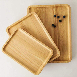 Bandeja DE SERVICIO DE MADERA india tradicional con motivos pintados a mano para festivales de decoración cultural comedor de regalo de glowin fashion - Product Image 6