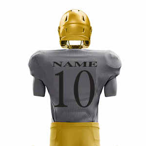 New Latest Style Best High Quality <b>Material</b> American Football Uniform Sets Full Customized Logo Printed American Football Wear - Product Image 5