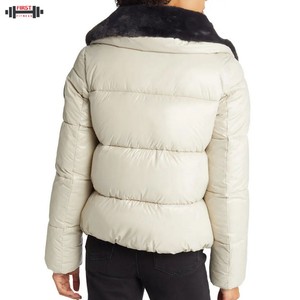 2025 New Arrival Unisex <b>Canvas</b> Puffer <b>Jacket</b> Wholesale Winter Outdoor Parkas Zipper Closure Eco-Friendly Reversible Hot Selling - Product Image 2