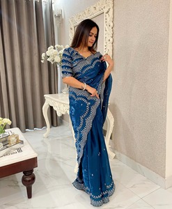 Indiase Bulk Exporteur Hoge Kwaliteit Zari Werk <span class=keywords><strong>Saree</strong></span> Dames Huwelijkskleding Sarees Voor De Beste Prijzen