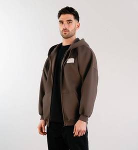 Nuevo diseño personalizado al por mayor cremallera Sudadera con capucha manga larga hombres ropa Streetwear transpirable Sudadera con capucha para hombres - Product Image 3