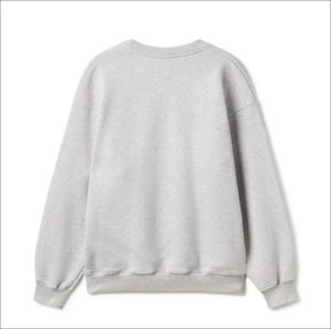 Sweat-shirts à col rond en molleton 100% coton 350 g/m², logo personnalisé brodé, écologiques, respirants, vente en gros, mode, vêtements de tous les jours - Product Image 5