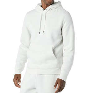 Sudaderas con capucha al por mayor, lisas, esenciales, con capucha de piel sintética, corte holgado, logotipo personalizado, serigrafía, las más vendidas, con efecto descolorido por el sol, con cremallera, para hombre - Product Image 2