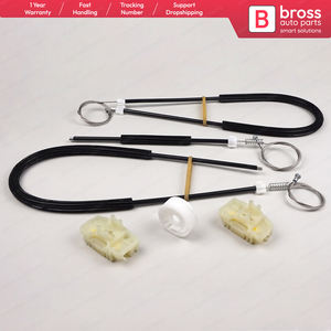 Juego de reparación de regulador de ventanilla eléctrica BWR815 delantero izquierdo para Ibiza MK4 6J8 6P8 6J5 6P1 2008-2017 5 puertas 6J4837401 Bross Auto Parts - Product Image 2