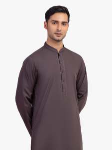 Salwar Kameez pakistanais pour hommes, vêtements de cérémonie de qualité supérieure, tenue traditionnelle musulmane pour Nikah, mariage, Eid et usage quotidien, marque personnalisée - Product Image 2