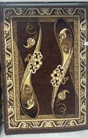 Alfombras Goldenmoon Personalizables con Logotipo de Marca Privada OEM, Alfombras Abstractas Modernas Ecológicas Lavables Reversibles Resistentes a las Manchas