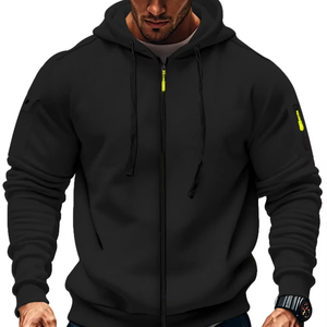2025 zip à capuche vestes hommes sports de plein air sweats à capuche streetwear printemps automne hiver mâle tenue vêtements de sport coupe ample vêtements - Product Image 1