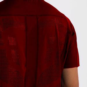 BlazeFit NitroDry AeroFlex Pro Ignite Performance Top HyperRun Activewear FireMotion Tee VoltEdge Training Sports Shirt Imprimé - Product Image 4