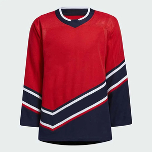 Vente en gros chandail de hockey sur glace à sublimation personnalisé uniforme d'équipe respirant à séchage rapide fournisseur de vêtements de hockey en vrac OEM - Product Image 3