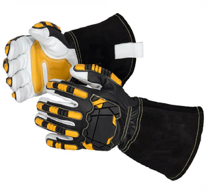 Gants de travail en cuir de fabrication professionnelle 2025, vêtements de travail, meilleure qualité, gants de travail les plus vendus - Product Image 6