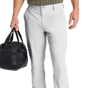 กางเกงลำลองขาตรงของผู้ชายผ้าแคนวาสน้ำหนักเบาผลิตอย่างมืออาชีพ - Product Image 2