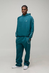 Sweat-shirts à capuche pour hommes, en coton 100% respirant, de qualité supérieure, à manches longues, pour la salle de sport et le fitness, design simple personnalisé, vente en gros - Product Image 4