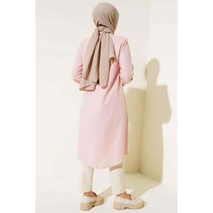 Túnica en polvo de Cuello clásico modelo Largo - Product Image 3