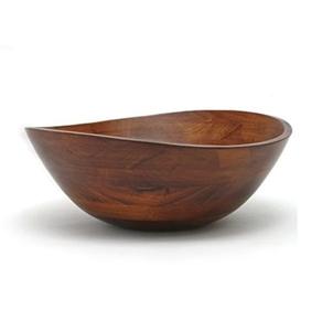 Tazón de comida de forma curva de diseño atractivo, tazón de madera de alta calidad para cena, Decoración de mesa, tazón para servir comida - Product Image 1