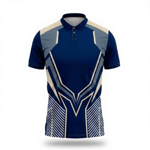 เสื้อโปโลผ้าฝ้ายยูนิเซ็กซ์ แขนสั้น คอปกคลาสสิก สกรีนโลโก้ได้ เสื้อยืดโปโลผ้าฝ้ายยูนิเซ็กซ์ แขนสั้น ขายส่ง - Product Image 1