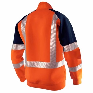 Venta caliente Sudadera con capucha hecha a medida Negro Reflectante Invierno Seguridad Construcción Sudaderas Ropa DE TRABAJO Sudaderas con capucha - Product Image 6