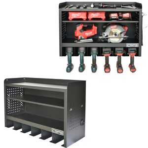 Coffre à outils mural en métal supporté par OEM & ODM pour garage automobile Armoire murale de mécanicien 76cm Armoires à outils d'entrepôt en panneau perforé en acier - Product Image 1