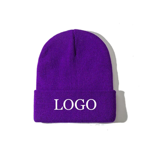 Bonnet d'hiver unisexe tricoté de haute qualité, doux et confortable, avec design d'impression, respirant et sportif - Product Image 2