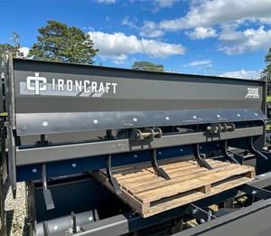 Cuchilla/raspador de caja IRONCRAFT 2025 3208-Accesorio de nivelación y clasificación de tierras de servicio pesado de 8 pies - Product Image 1