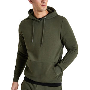 100% algodón de manga larga de secado rápido cálido Vintage de gran tamaño con capucha hombres invierno Streetwear polar boxeo Sudadera con capucha - Product Image 6