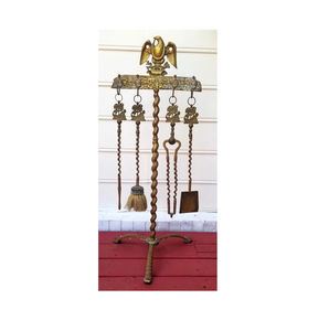 Rejilla de hierro fundido forjado para chimenea de estilo moderno, soporte para troncos de madera para leña con retenedor de brasas para acampar al aire libre - Product Image 5