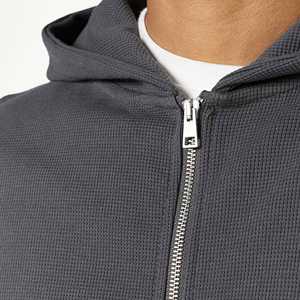 Ensembles de survêtements zippés pour hommes, sweat-shirt et pantalon, ensembles coordonnés, tissu brossé, ODM OEM personnalisé, vêtements de survêtement pour hommes, fabrication en gros - Product Image 5