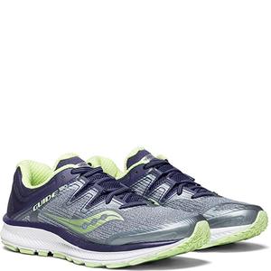 Scarpe da Corsa di Lusso Saucony Guide ISO per Donna, Colore Nebbia/Viola/Menta, Sneakers Personalizzate per Primavera e Autunno, Suole in EVA, Mesh e Gomma - Product Image 2